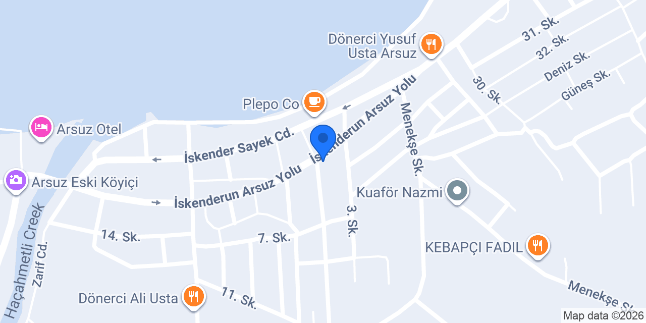 Dönerci Suat Usta konumu