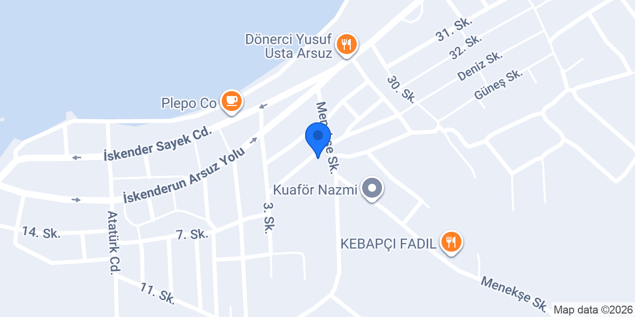 Polat Alüminyum konumu