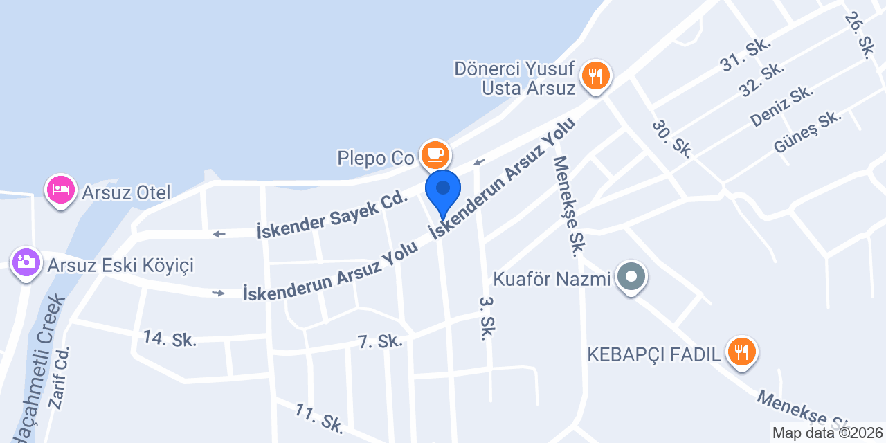 Aldente Makarna konumu