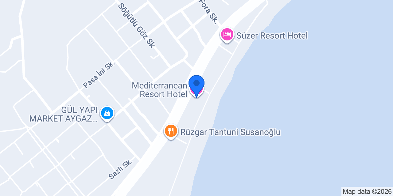 Mediterranean Resort Hotel konumu