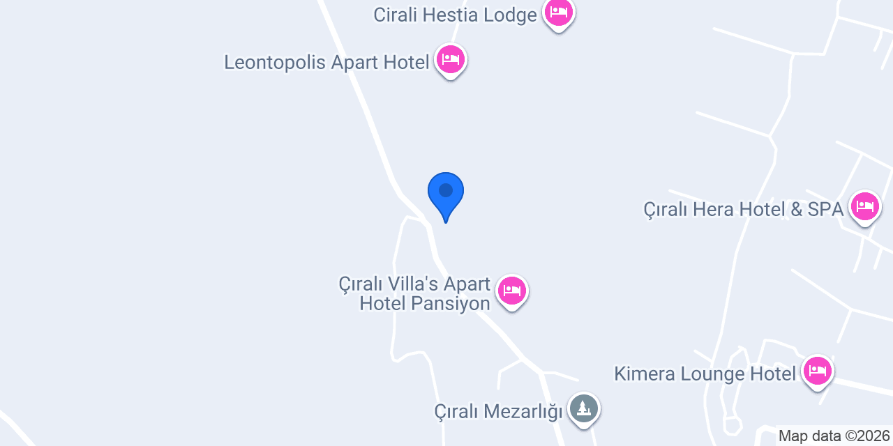 Villa Lavanta Çıralı konumu