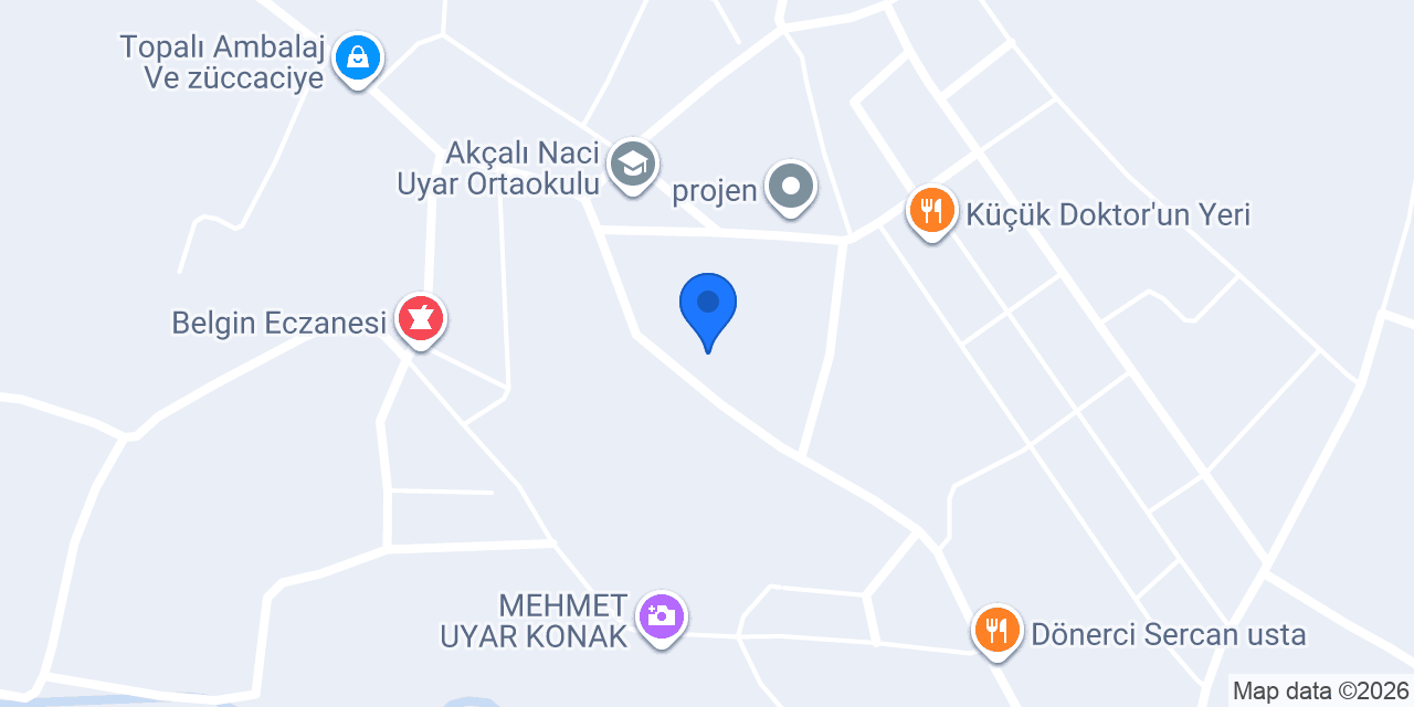 BİLİR STAR GİYİM konumu
