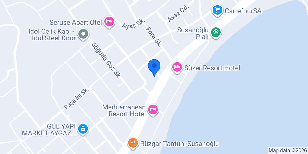 Hatay Sauce Döner konumu
