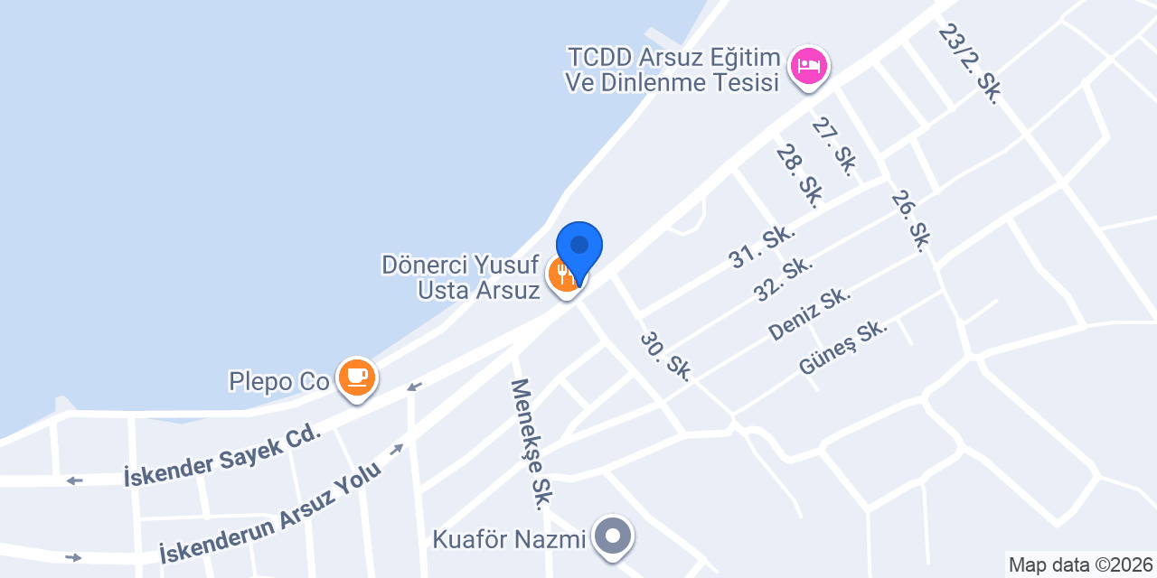 GÜLER APART OTEL konumu