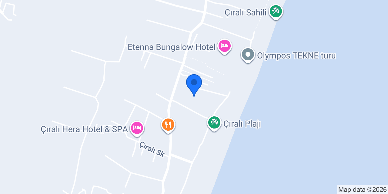 Çıralı Beach Camping & Caravan konumu
