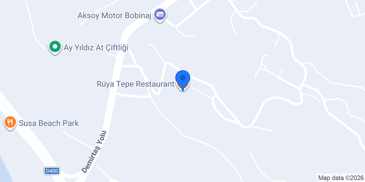 Rüya Tepe Restaurant konumu