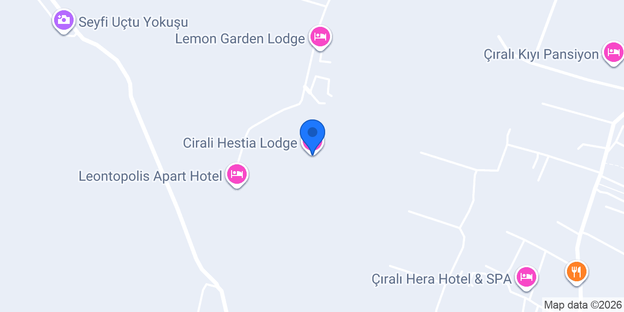Cirali Hestia Lodge konumu