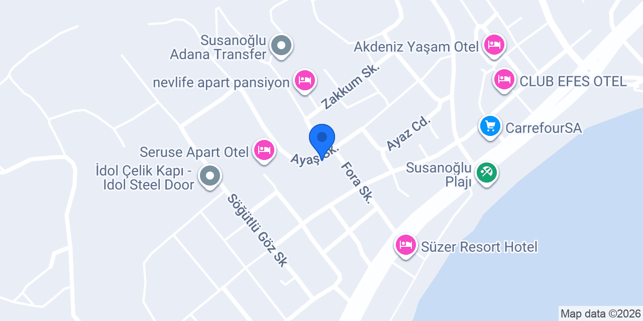 Kılınç Apart konumu