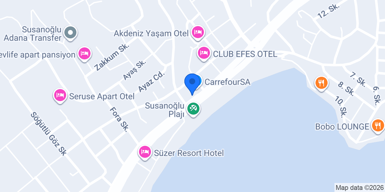 Göksel Tantuni Susanoğlu konumu