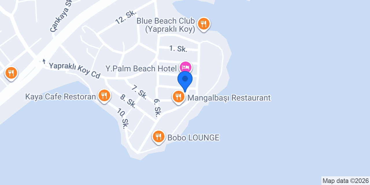 Hotel Kriti konumu