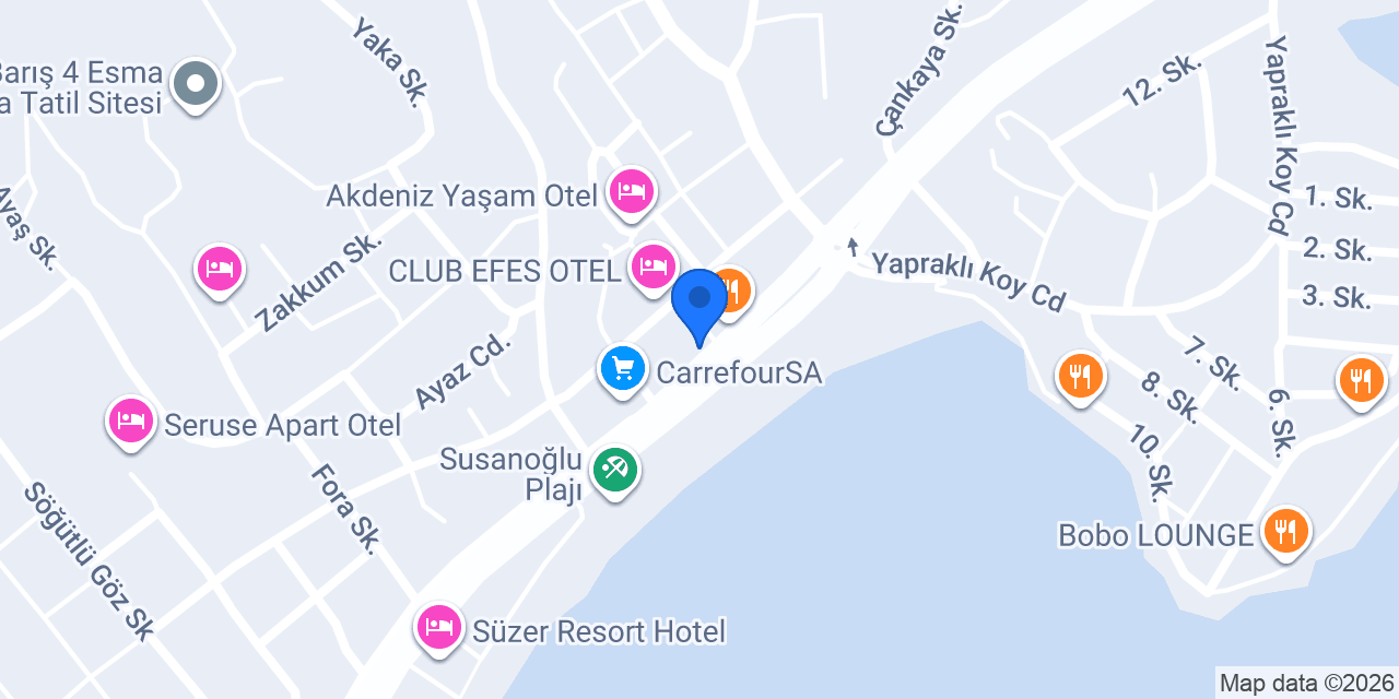 Cafe Stella Ev Yemekleri konumu