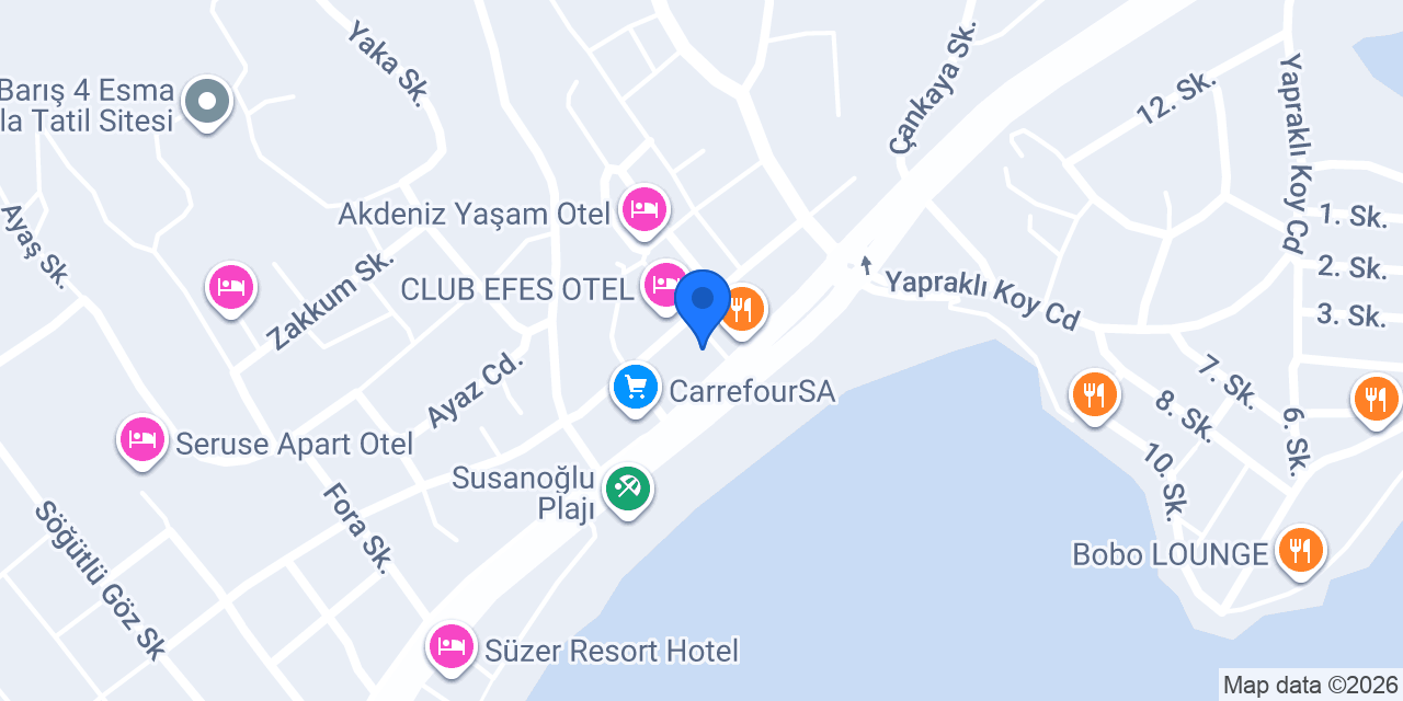 Oses Çiğköfte Atakent konumu
