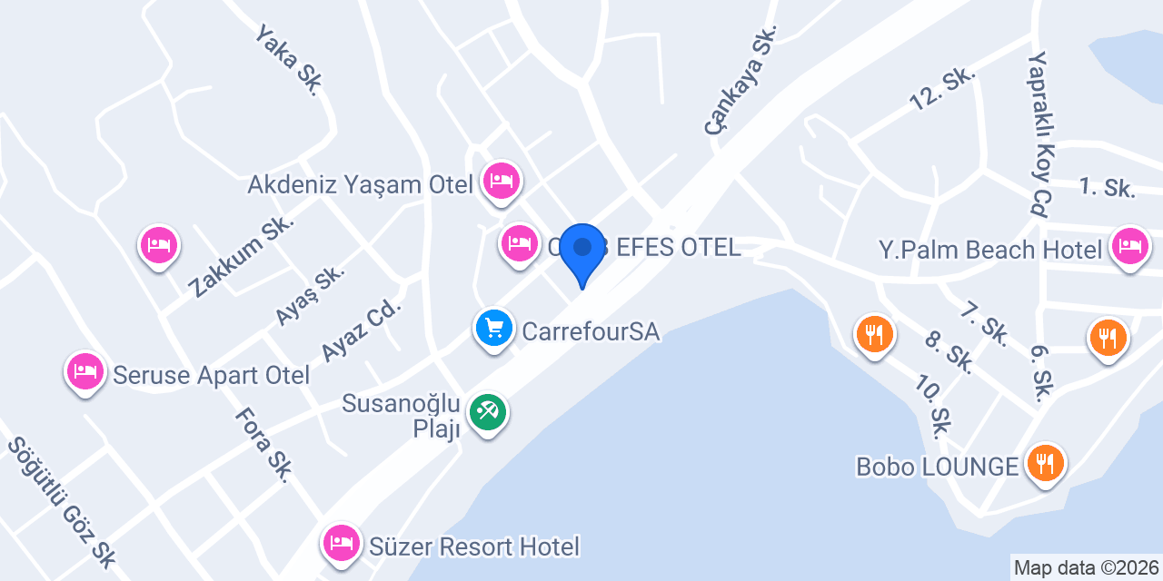 Gökdeniz Balık Evi konumu