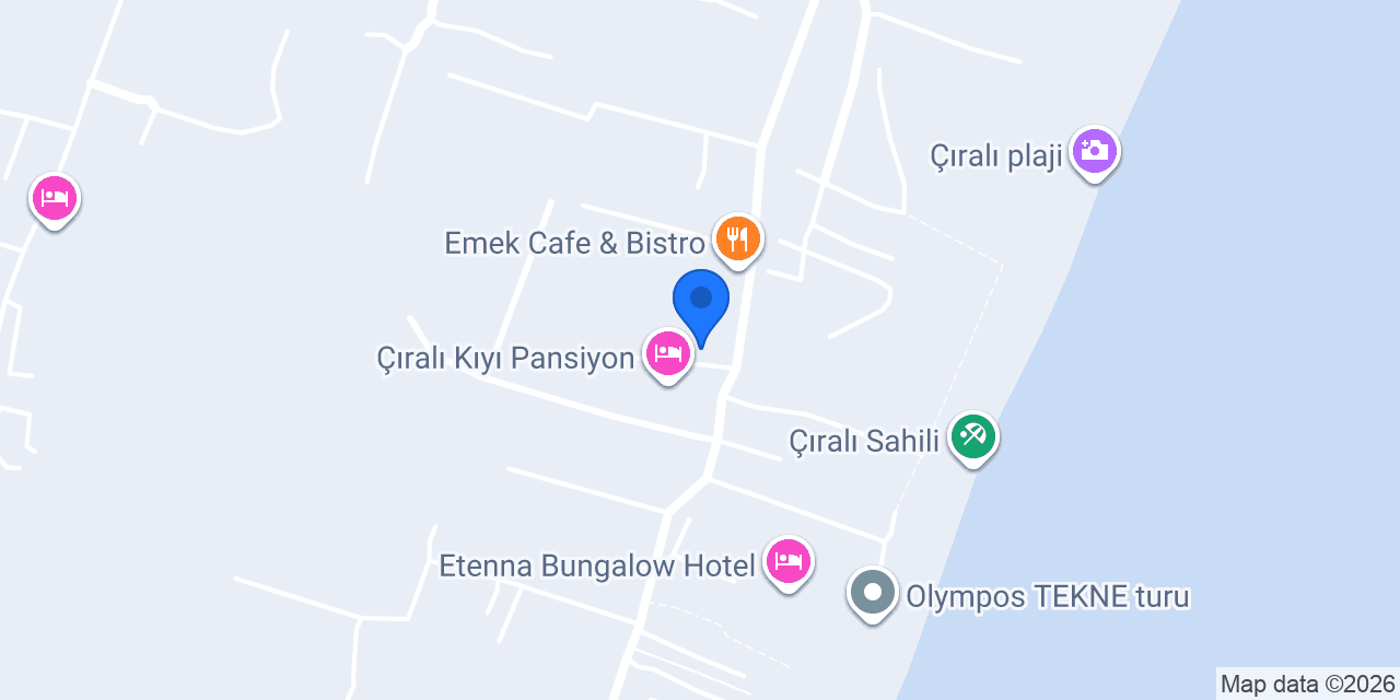 Cesur Pansiyon konumu