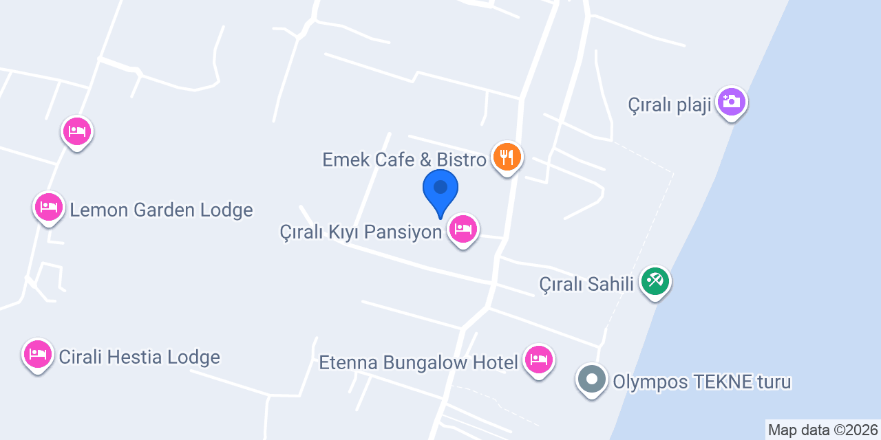 Çıralı Şah Apart konumu