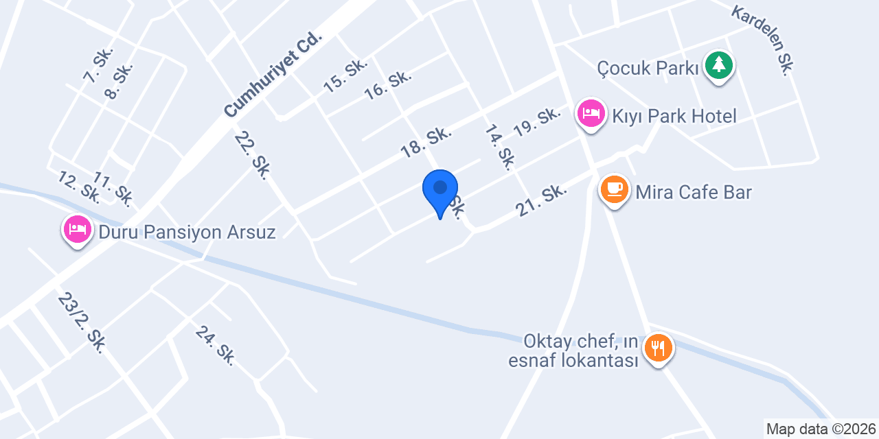 Hatay mobil istasyon arsuz konumu
