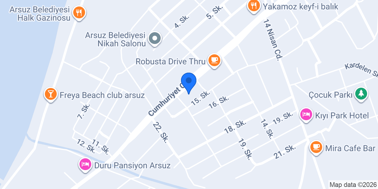 Donas Döner konumu