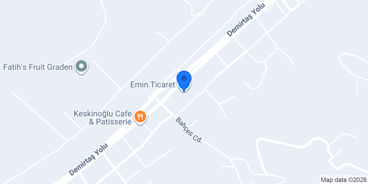 Emin Ticaret konumu