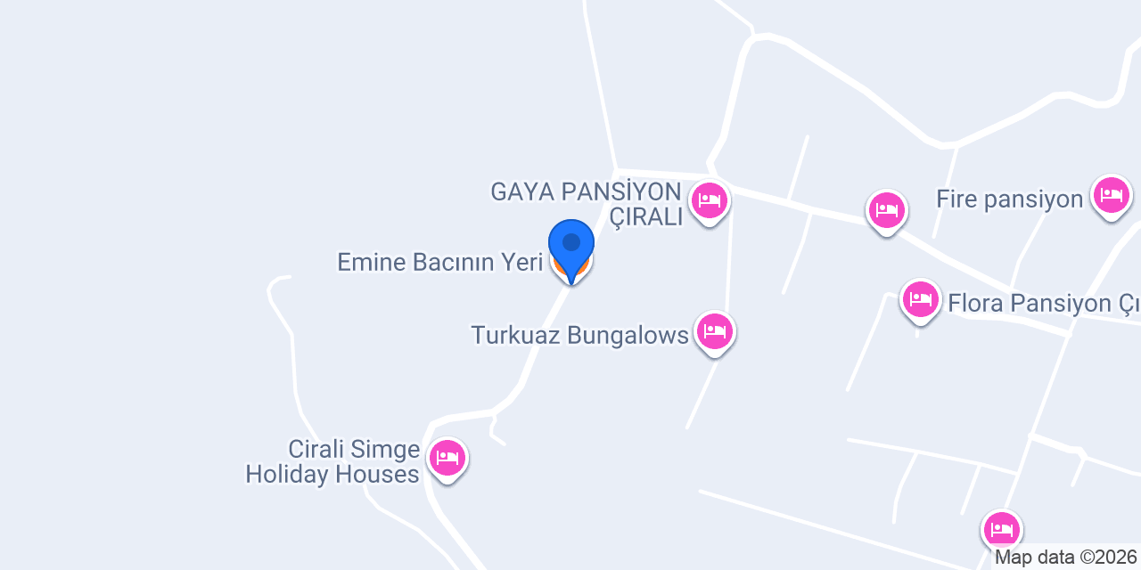 Emine Bacının Yeri konumu