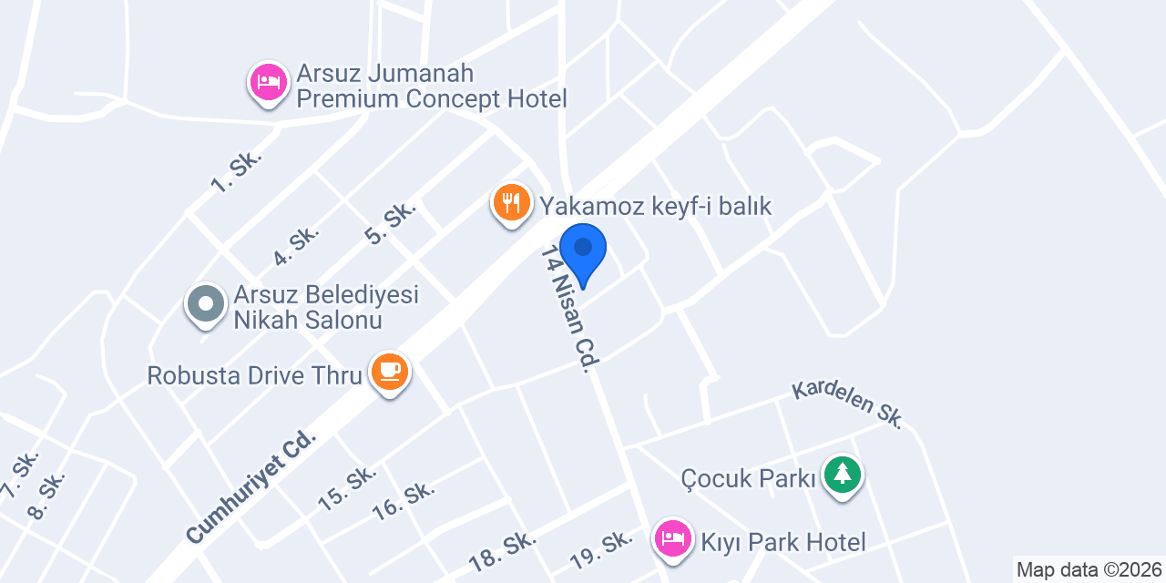Bora Berber Salonu konumu