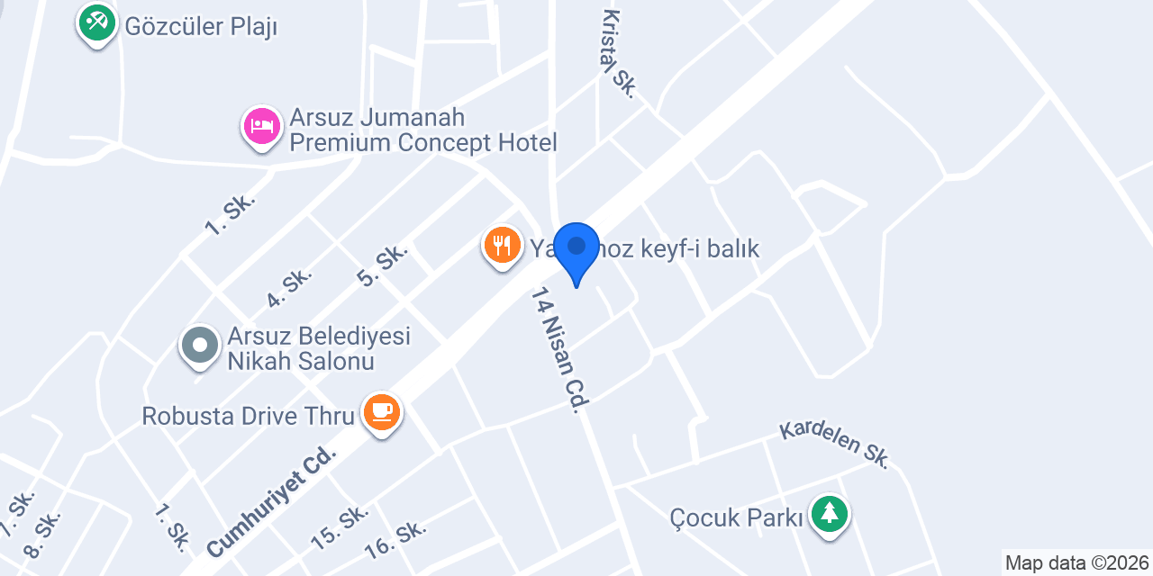 Serdar motor Shop konumu