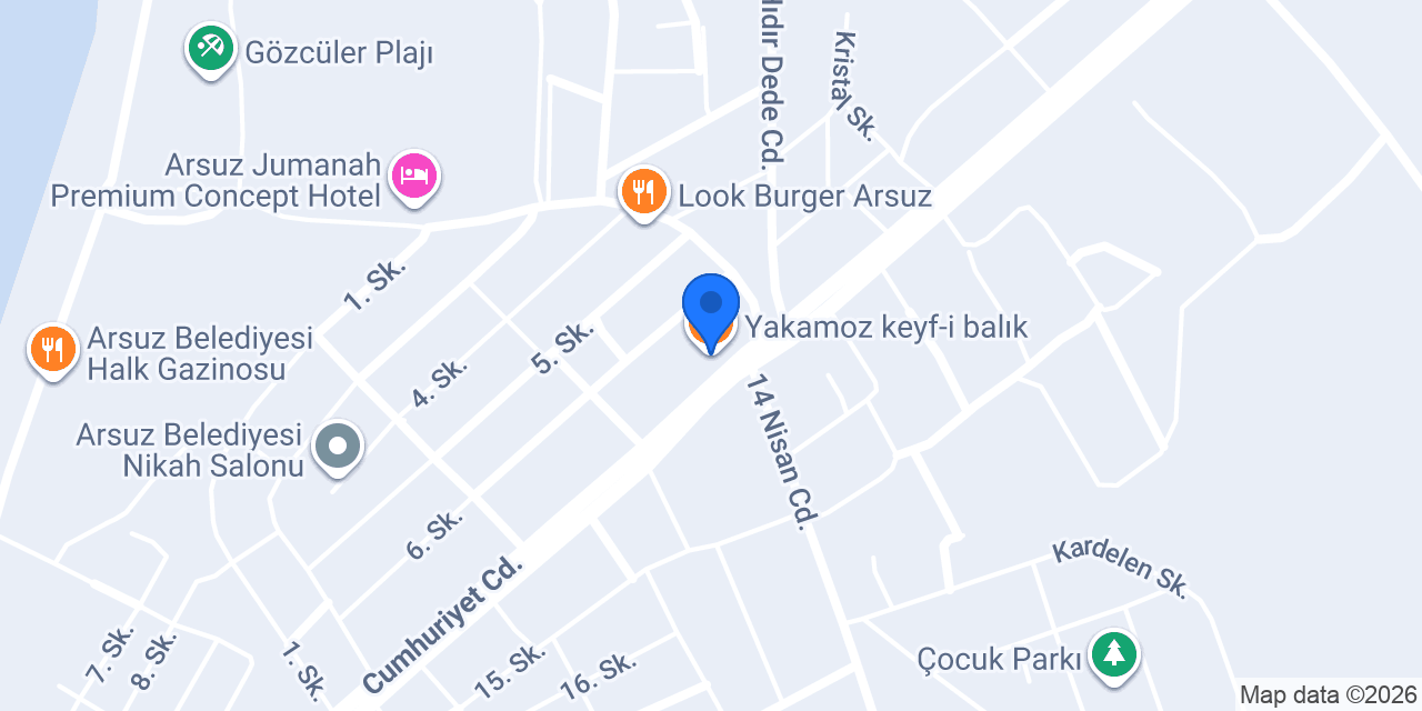 Yakamoz keyf-i balık konumu
