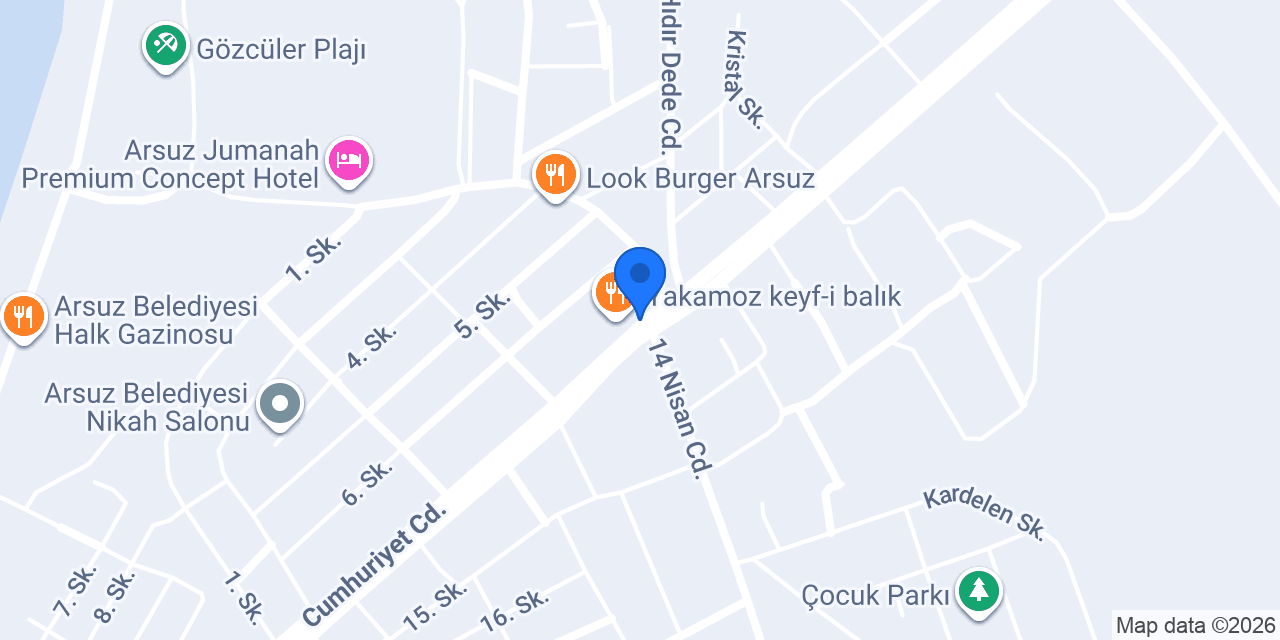Uluçınar Elektrik konumu