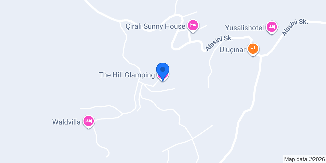 The Hill Glamping konumu