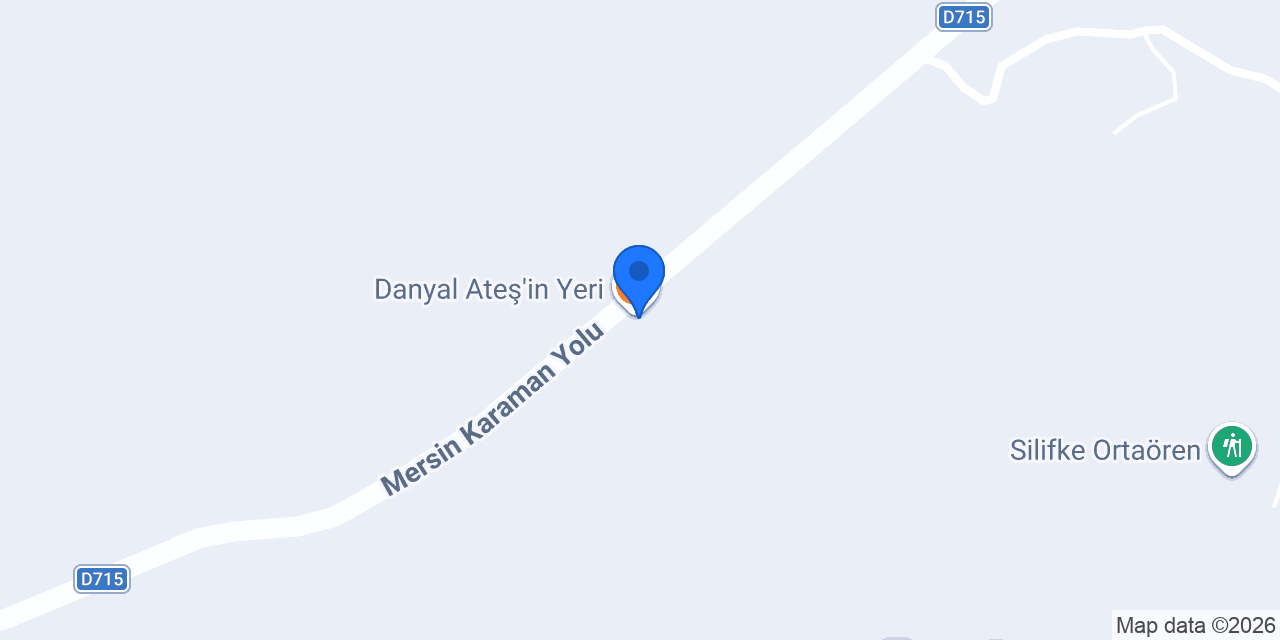 Danyal Ateş'in Yeri konumu