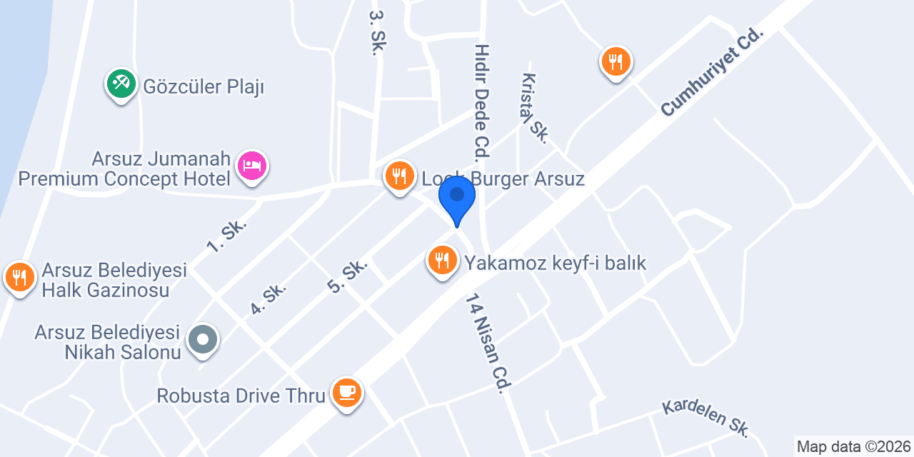 Serkan usta et döner konumu