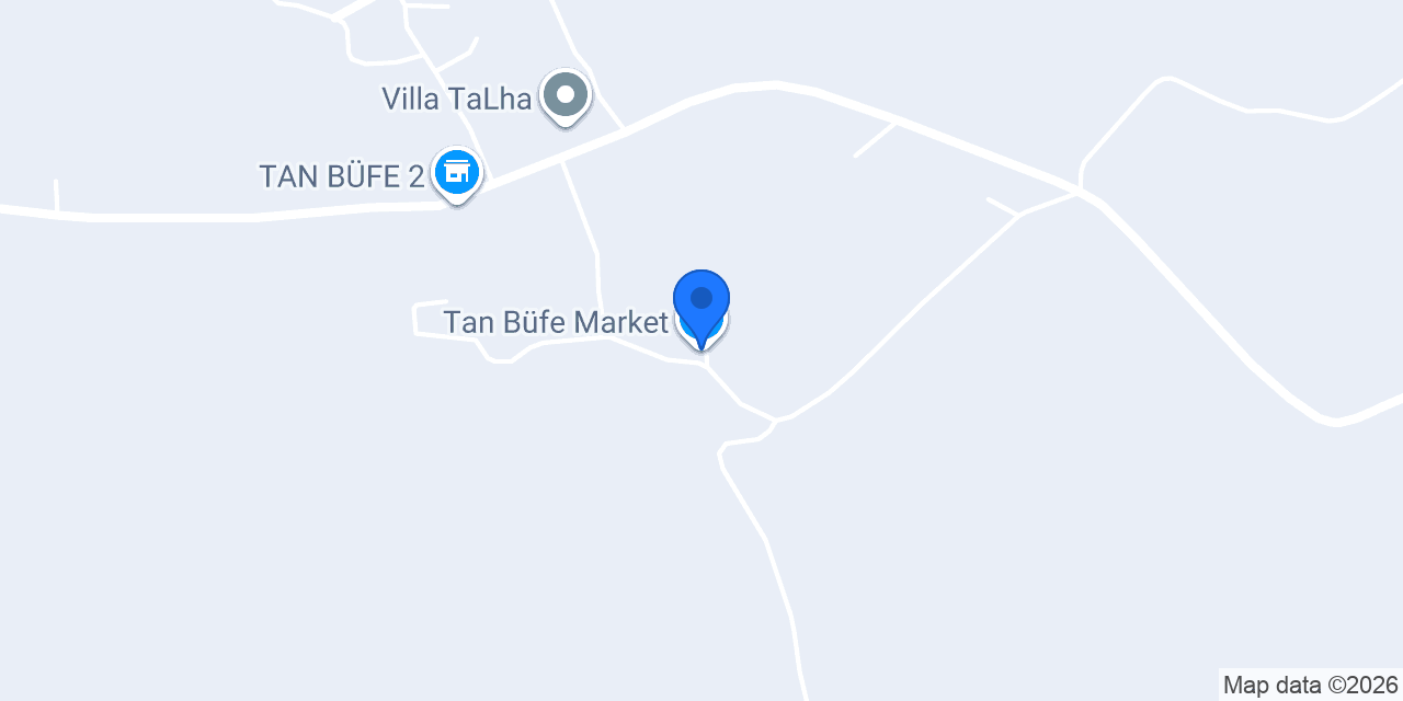 Tan Büfe Market konumu