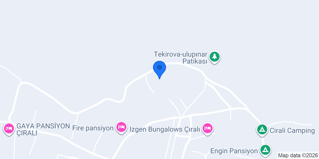 Şeker Bungalov konumu