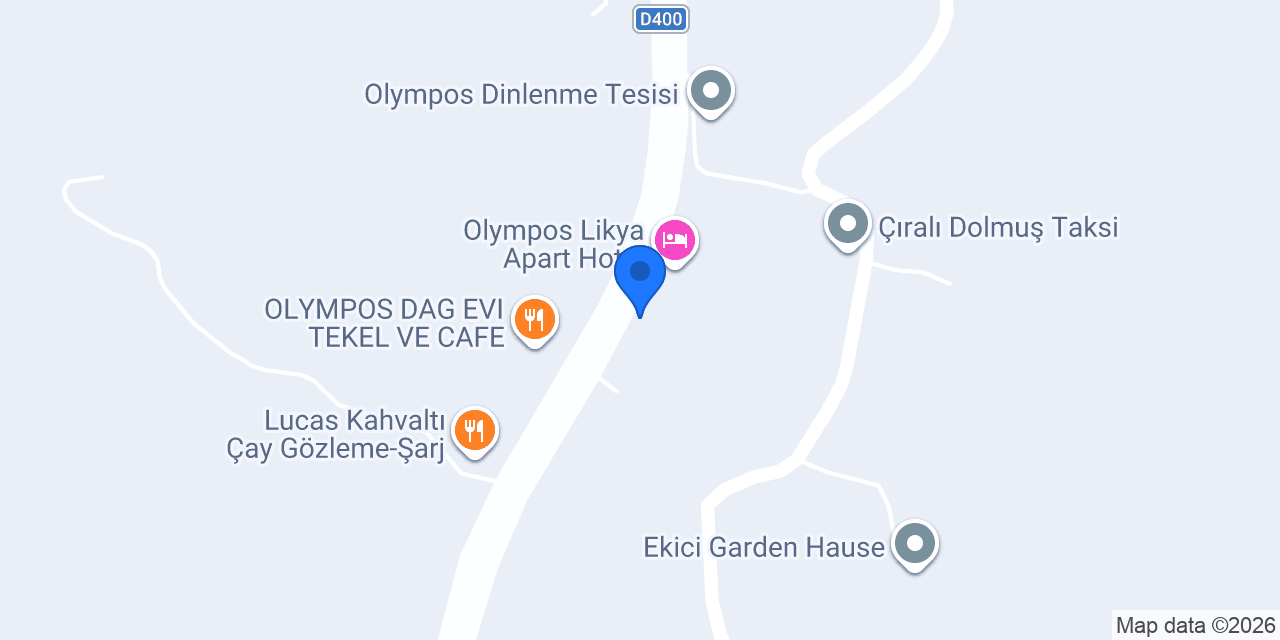 Olympos Gözleme konumu