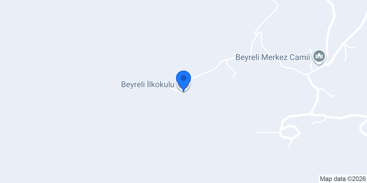 Beyreli İlkokulu konumu