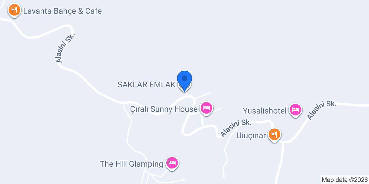 SAKLAR EMLAK konumu