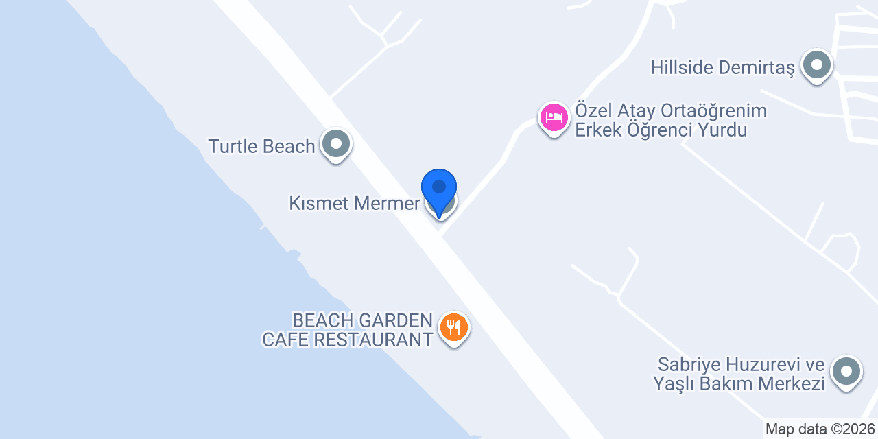 Kısmet Mermer konumu