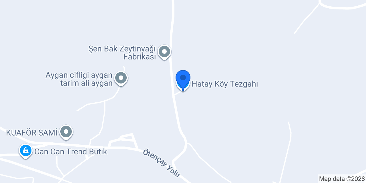 Hatay Köy Tezgahı konumu