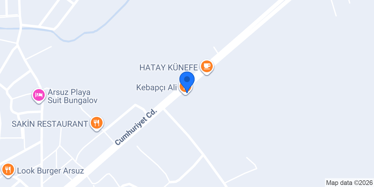ARSUZ EFE REKLAM konumu
