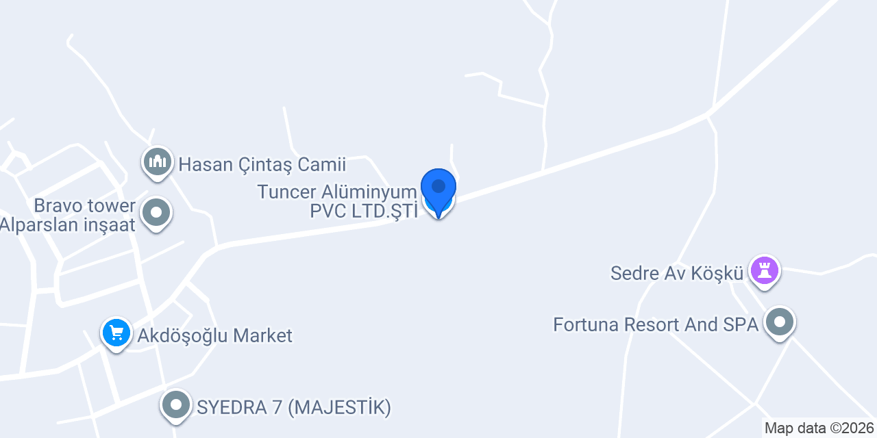 Tuncer Alüminyum PVC LTD.ŞTİ konumu