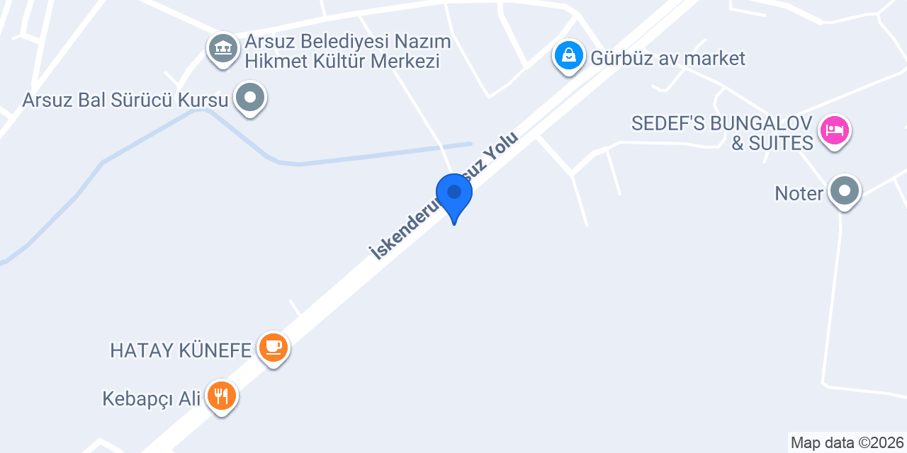Arsuz Anıl Auto Bakım & Onarım konumu