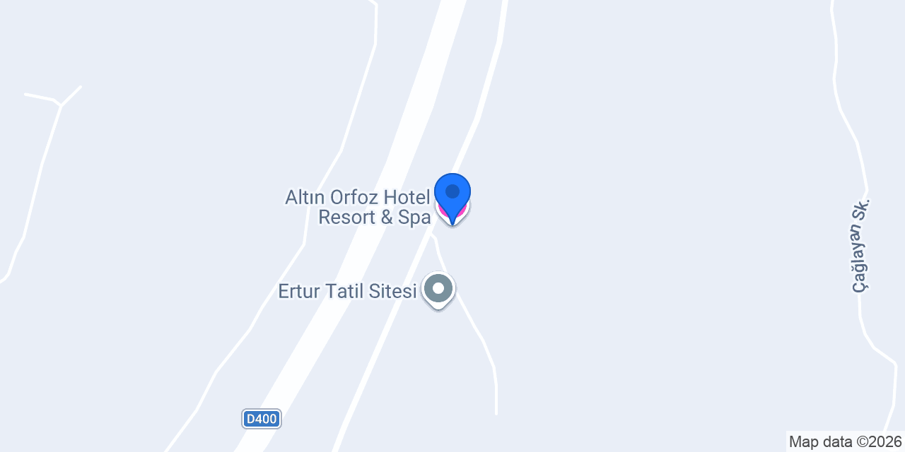 Altın Orfoz Hotel Resort & Spa konumu