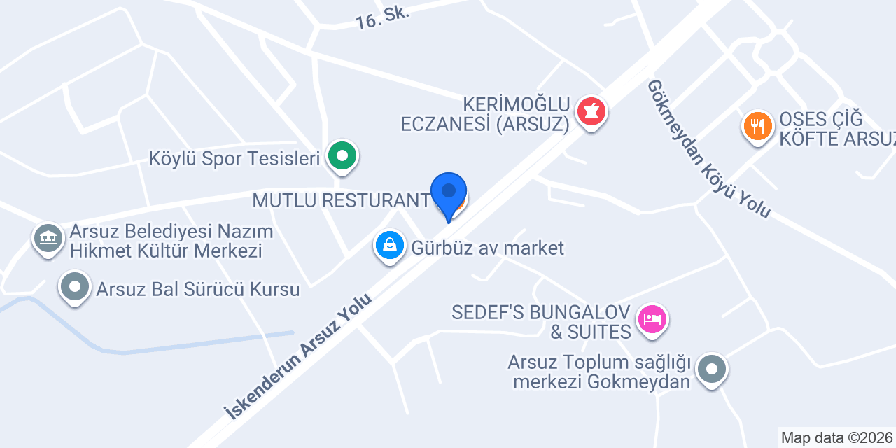 SEZGİN DÖNER konumu