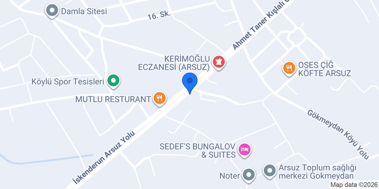 Akçalı Kardeşler Kasap konumu
