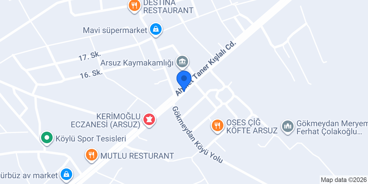 2K Proje Arsuz konumu