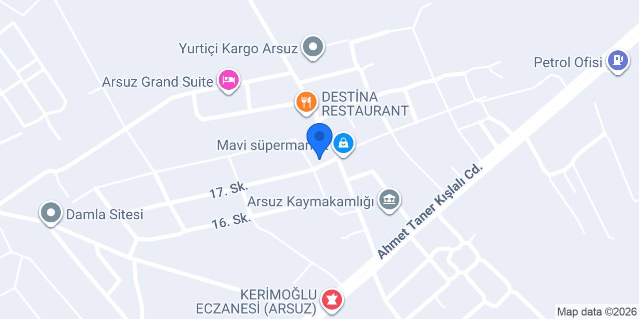 ÖZEL ARSUZ GÜNIŞIĞI KURS MERKEZİ konumu