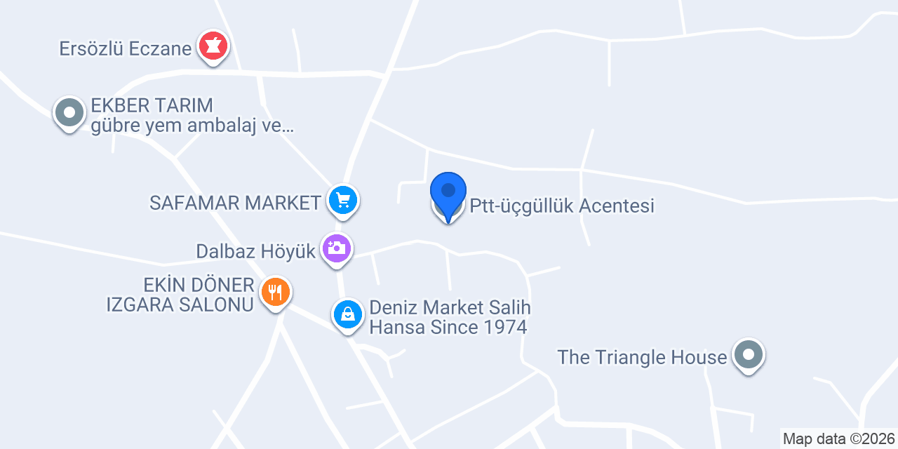 Ptt-üçgüllük Acentesi konumu