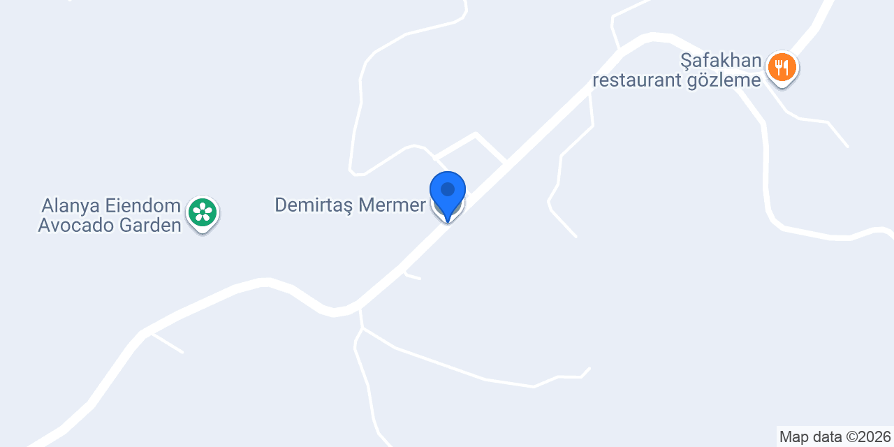 Demirtaş Mermer konumu