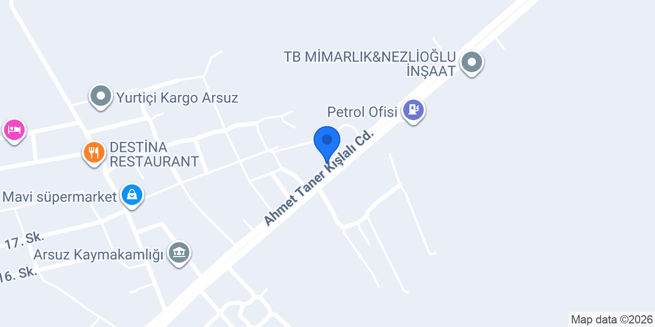 Aktek İnşaat konumu