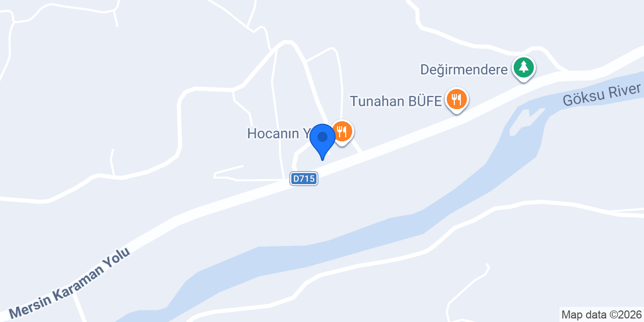 Yüce Gida konumu