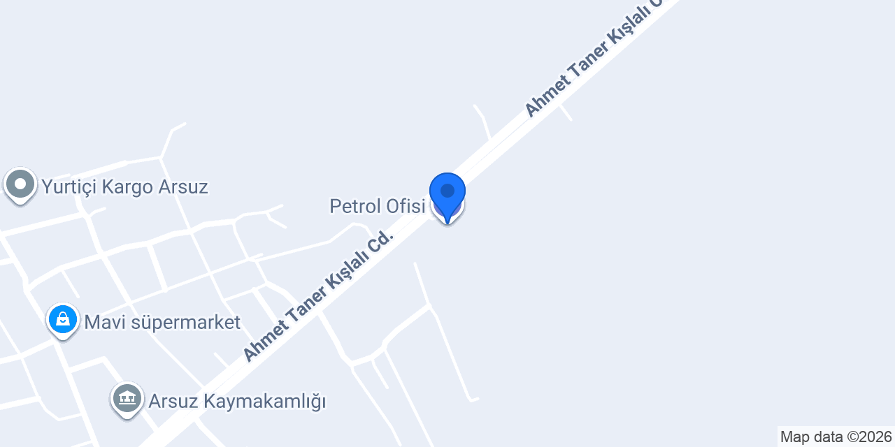 Petrol Ofisi konumu
